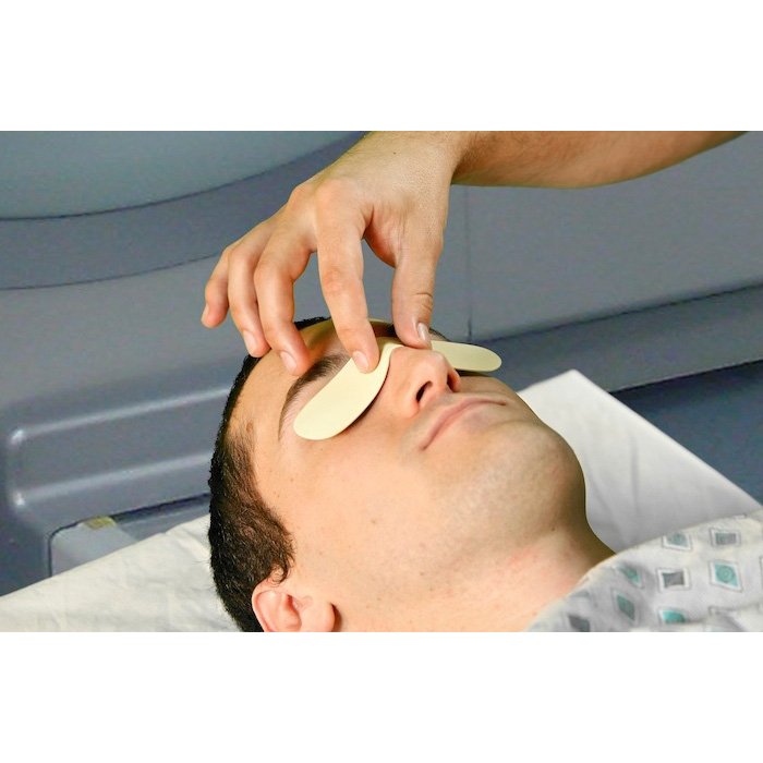 CT Patient Eye Shields