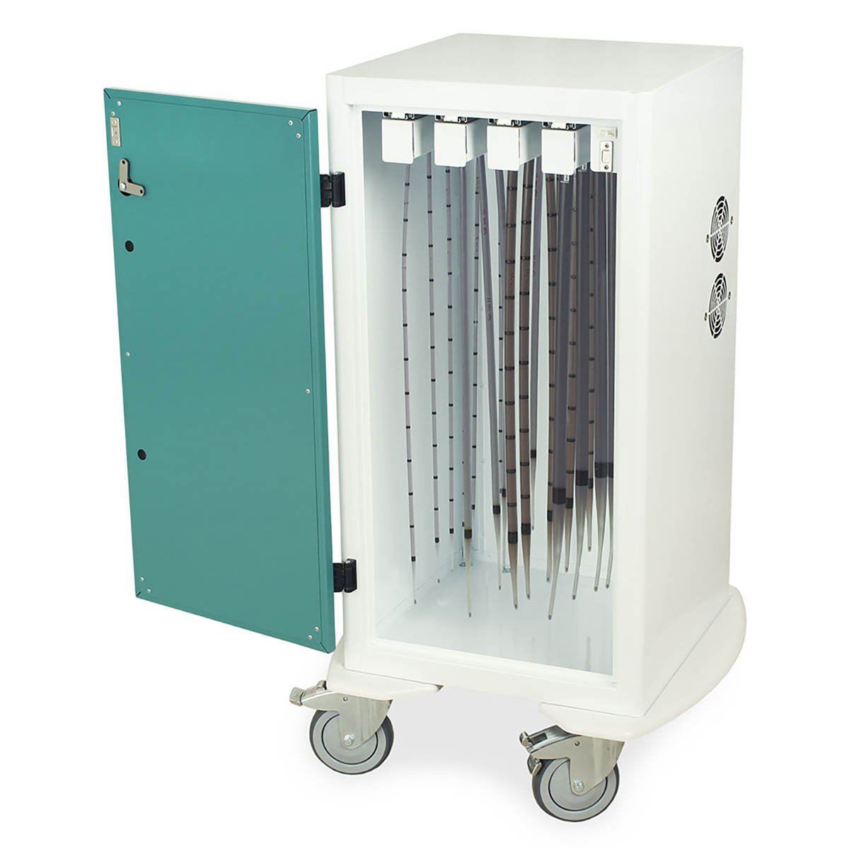 Harloff DSC24SK Short Savary Dilator Storage Cart with Key Lock