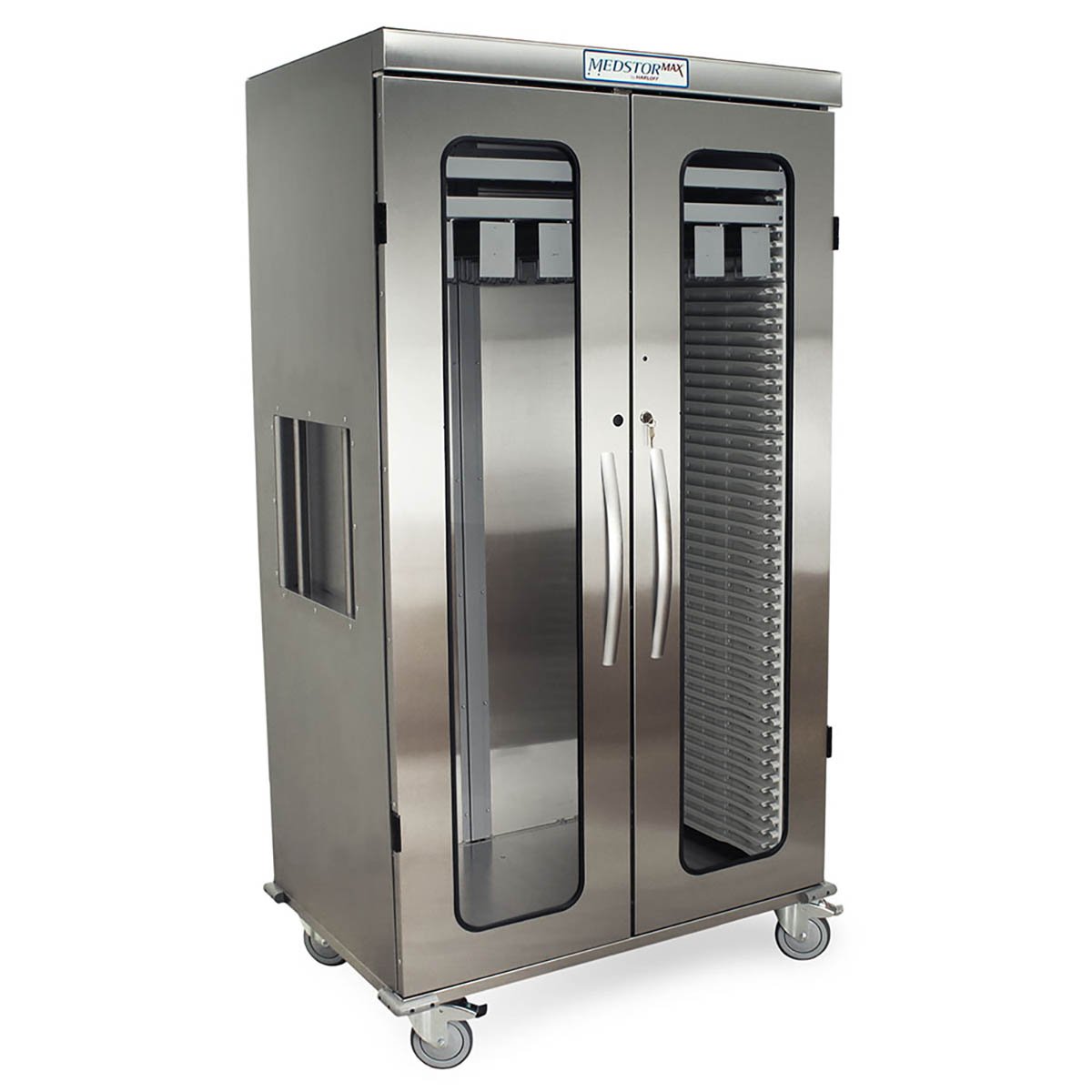 Harloff MSSM8220GK Stainless Steel Double Wide Open Column Medical