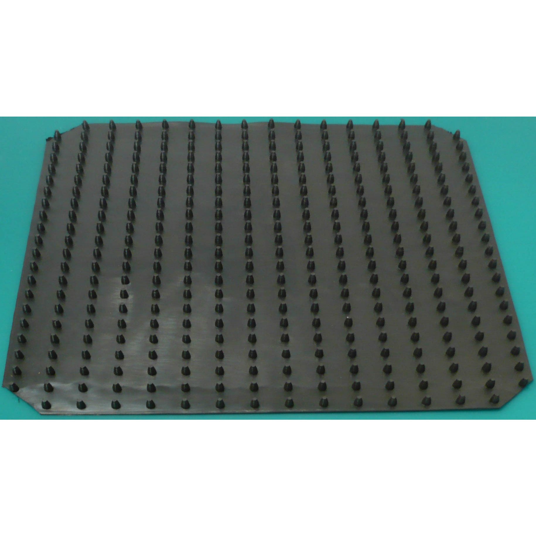 Benchmark BR1000-DIMPLED Autoclavable Large Dimpled Rubber Mat 12x12