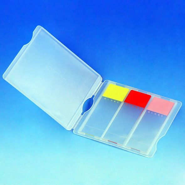 Polypropylene Mailer with Snap Lid for 3 Microscope Slides Globe Scientific