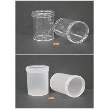 240mL Wide Mouth Jar Storage Container with 70mm Opening Globe Scientific