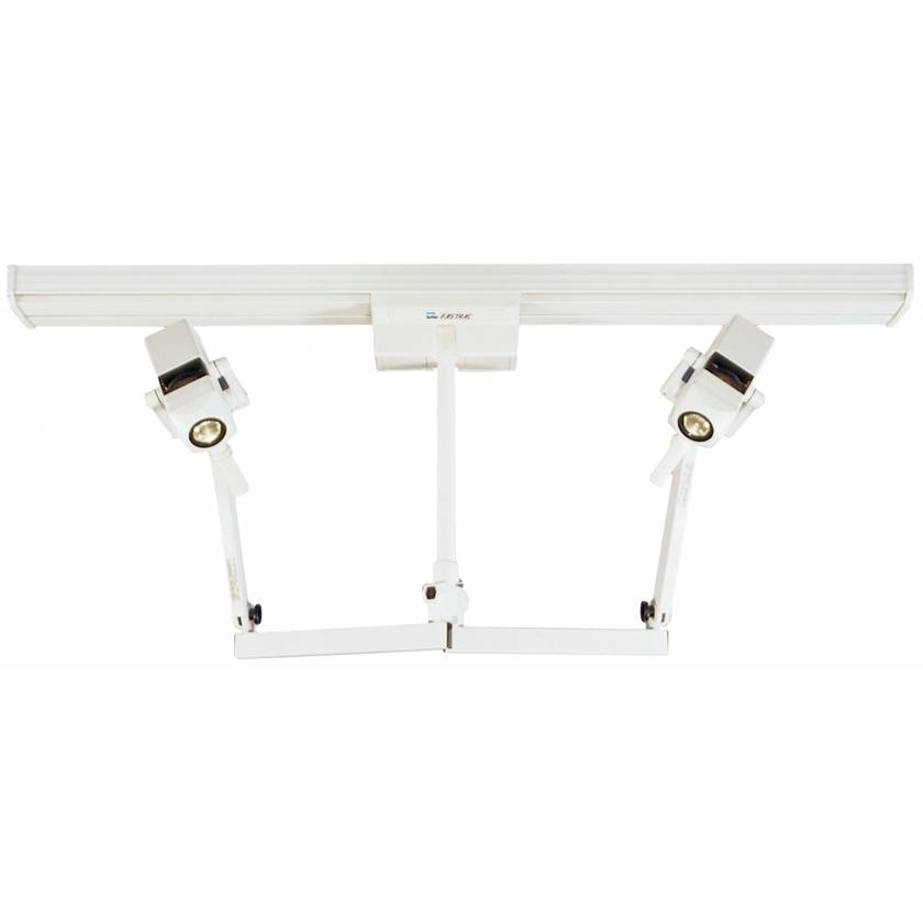 Burton Medical CoolSpot II Double Heads on Fastrac Ceiling Mount Exam Light