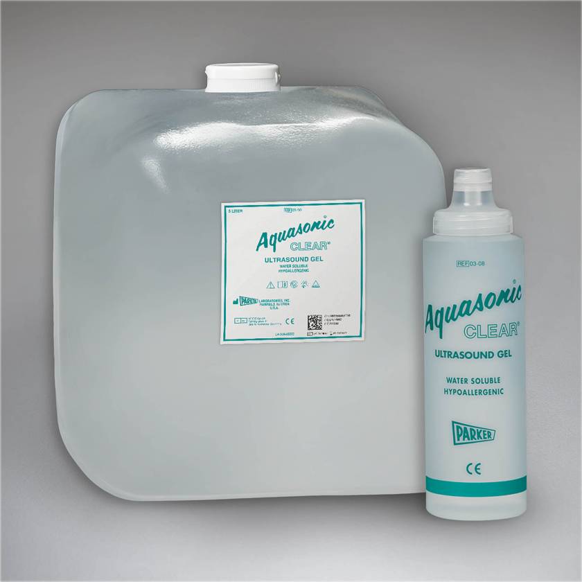 Aquasonic Clear Ultrasound Gel - 5L SONICPAC Container with Refillable Dispenser