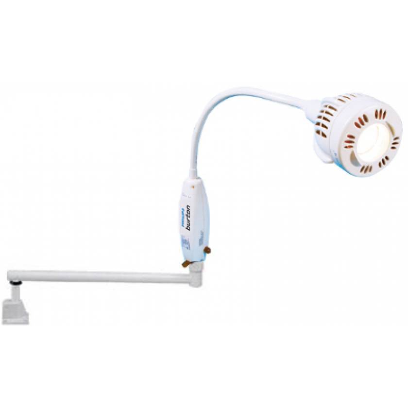 Gleamer Wide Beam Spot with Extension Arm & Universal Wall Mount Exam Light