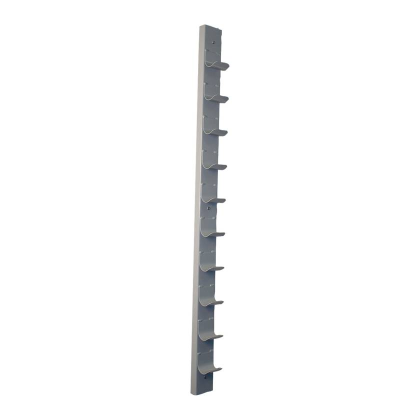 CanDo® 10-0575 10-Slot Wall-Mounted Dumbbell Rack