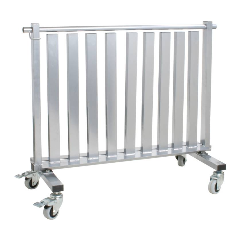 CanDo® 10-0581 10-Column Dumbbell Mobile Studio Rack