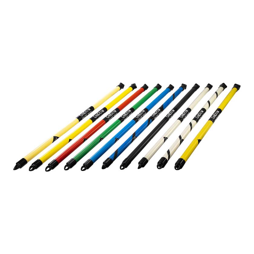 CanDo® 10-1621 Slim® WaTE™ Weighted Exercise Bar - 10-Piece Set