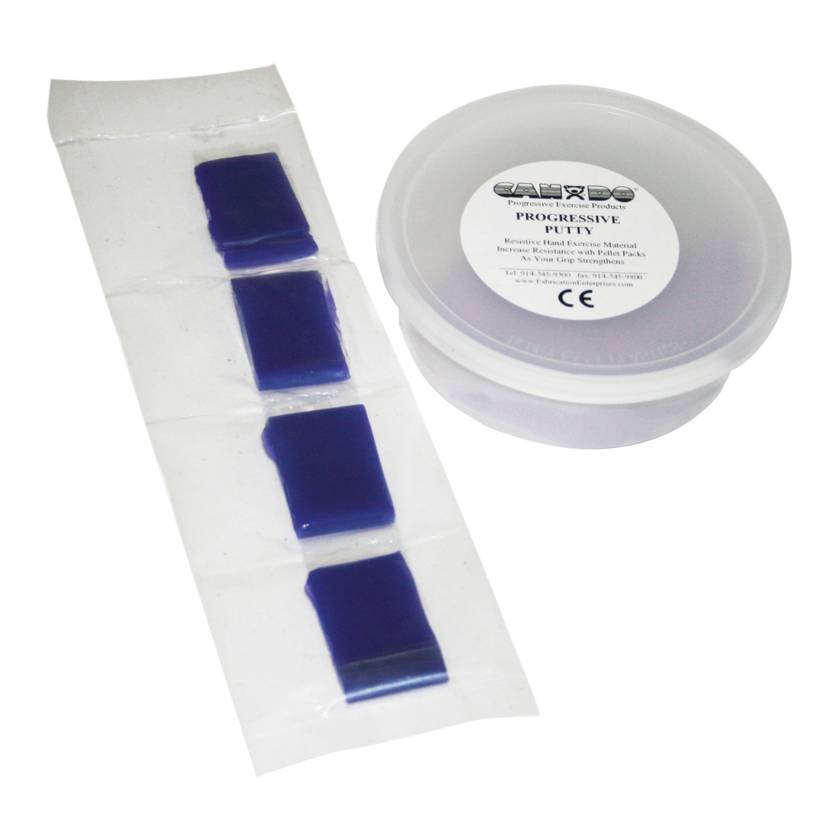CanDo® 10-2670 Progressive Putty, Base with Pellet Packs - 2.5 oz Base with 1 Pellet Pack