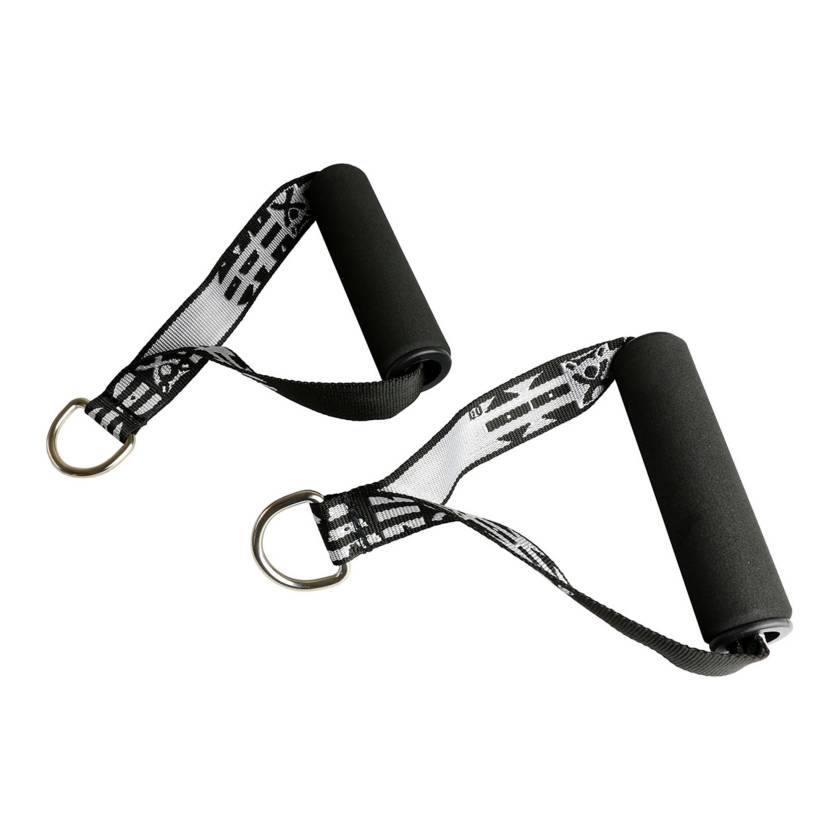 CanDo® 10-3220 Handle with D-Ring for Exercise Band and Tubing - 1 Pair