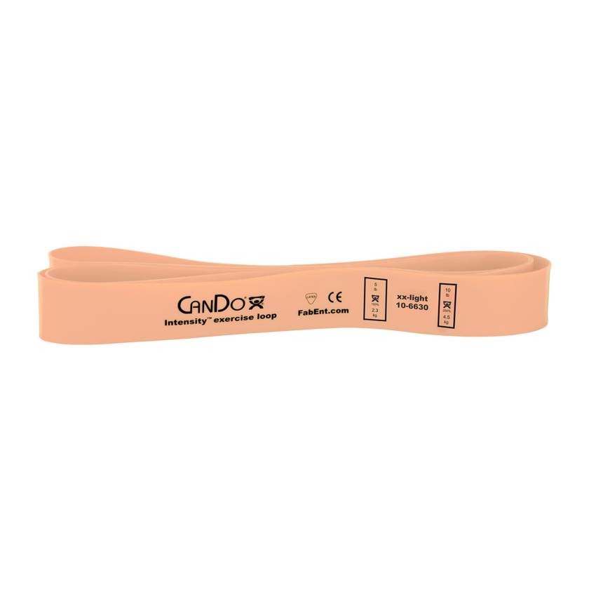 CanDo® 10-6630 Intensity™ Exercise Loop - XX-Light Resistance, Tan