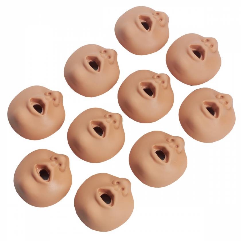 Simulaids Kyle 3-Year-Old Light CPR Manikin Mouth/Nosepieces