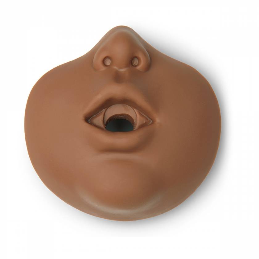 Simulaids Kevin Infant CPR Manikin Mouth/Nosepieces - Dark - Pkg. of 10