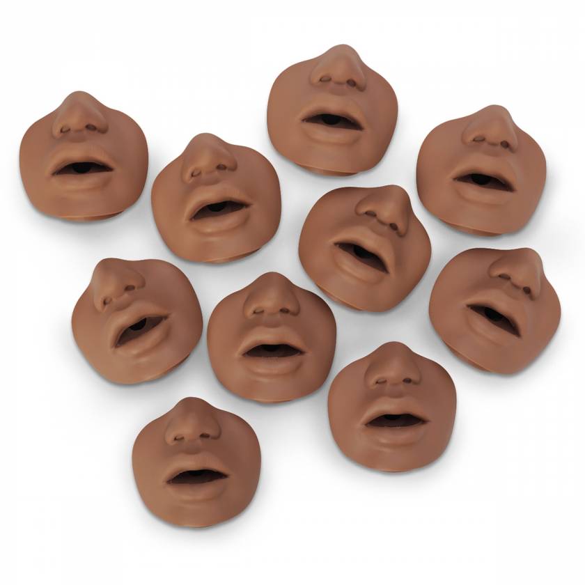 Simulaids Paul/David Mouth/Nose Pieces - Package of 10