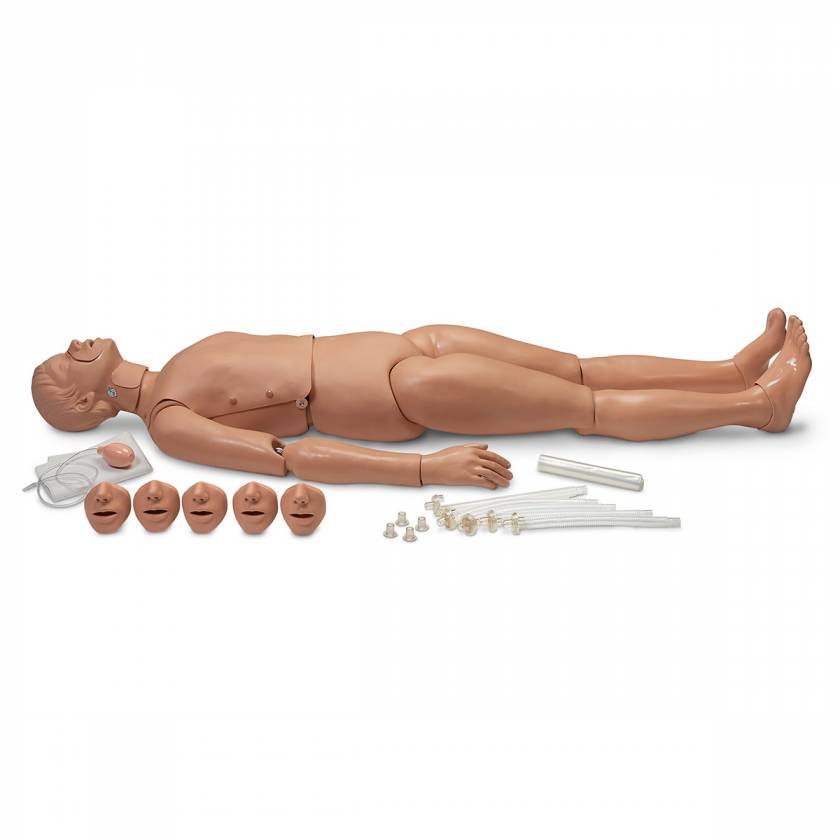 Simulaids Full-Body CPR Manikin with Trauma Options - Caucasian