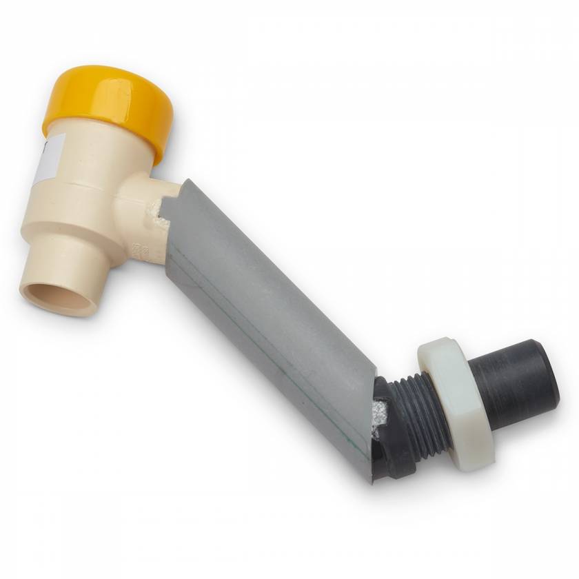 Ball Valve Assembly for Full-Body CPR Manikin