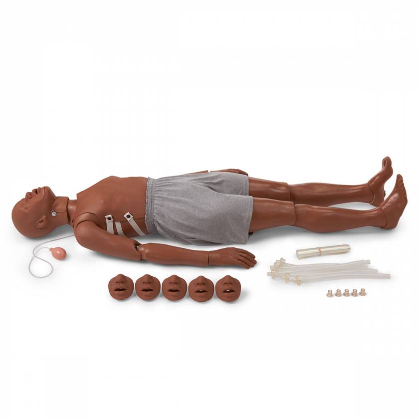 Simulaids Full-Body CPR Manikin - Dark