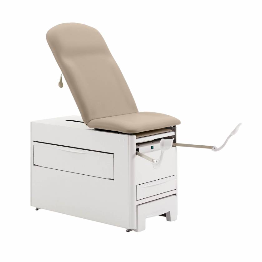 Brewer 1000AX-XSDX-XXX-21 Versa Exam Table with Stirrups - Clamshell