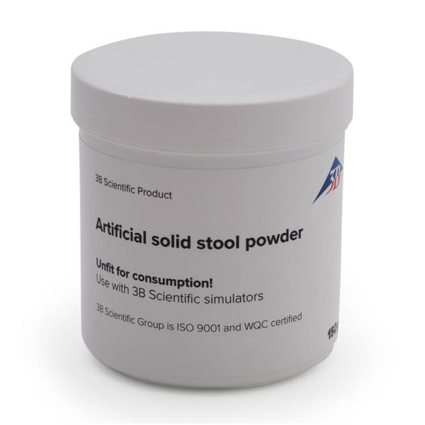 3B Scientific 1022522 Artificial Solid Stool Powder - 150 Grams