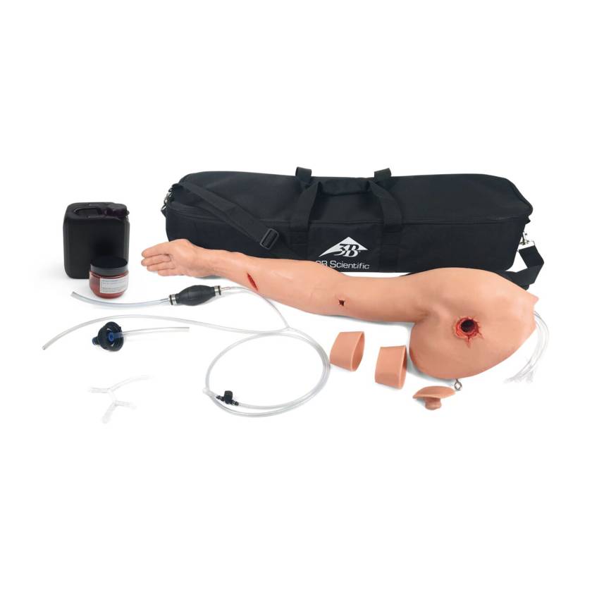 3B Scientific 1022652 Hemorrhage Control Arm Trainer - Light Skin Tone