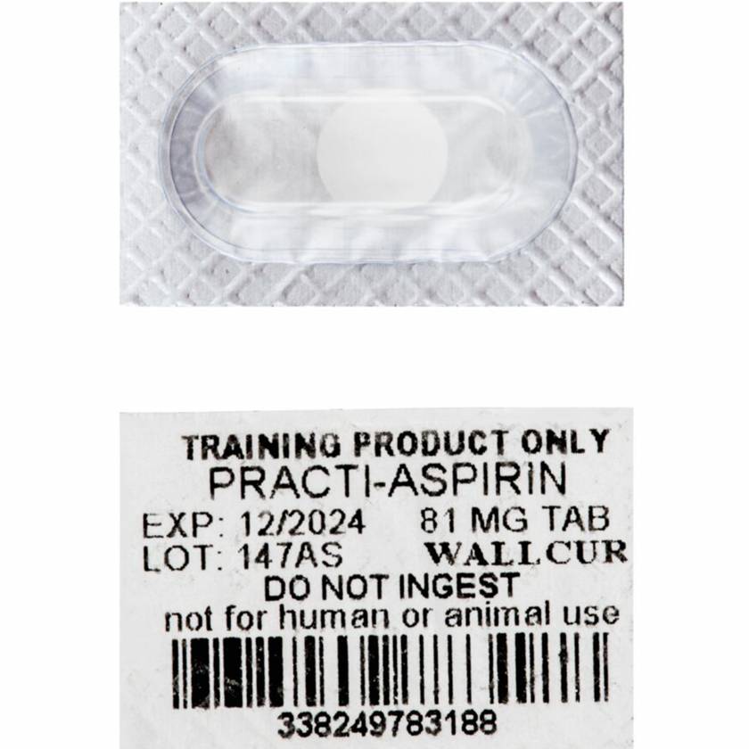 Wallcur 1024946 Practi-Aspirin 81 mg Oral-Unit Dose