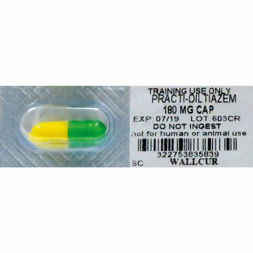 Wallcur 1024950 Practi-Diltiazem 180 mg Oral-Unit Dose