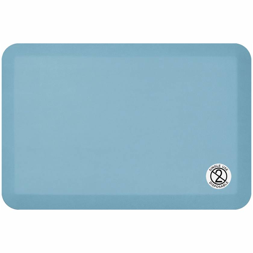 GelPro Medical Disposable Surgical Anti Fatigue Mat - Size 20" x 30" - Blue