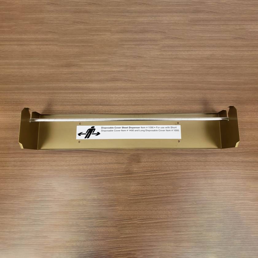 Bridge Healthcare 1088 Gold Rollboard Disposable Cover Dispenser