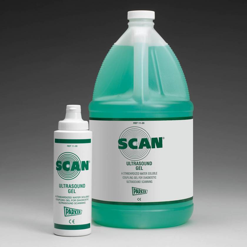 Scan Ultrasound Gel - 1 US Gallon Jug and Dispenser Bottle