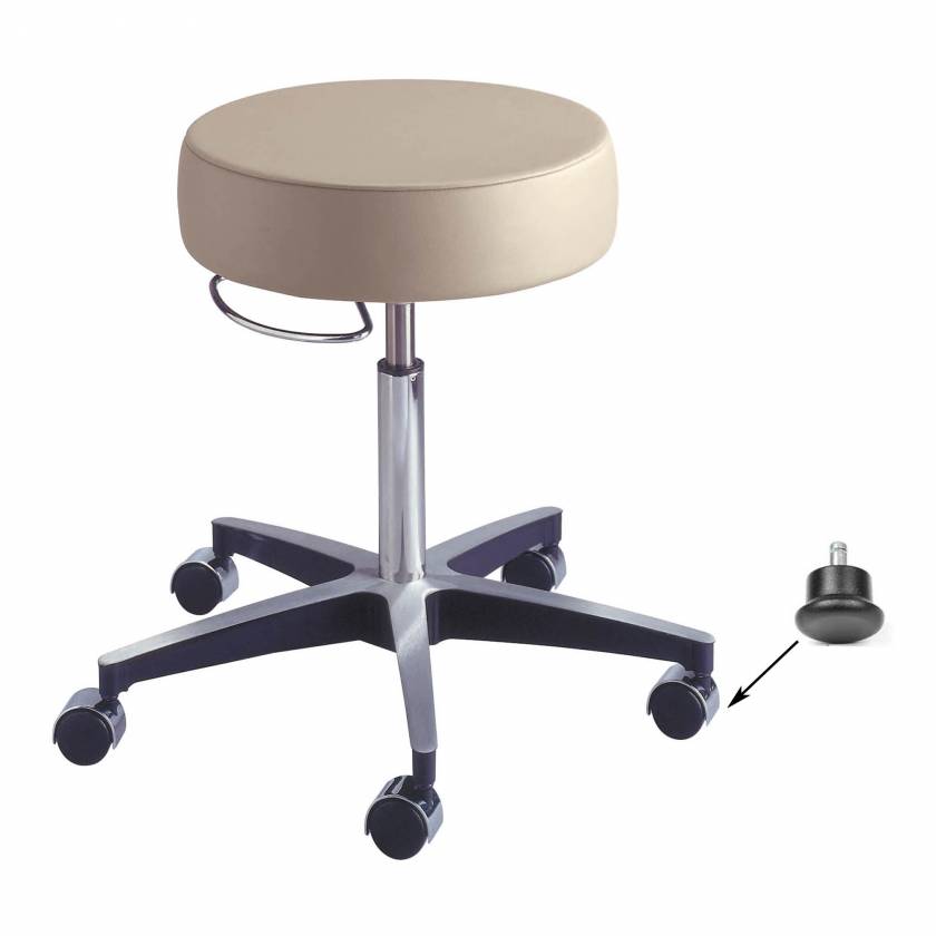 Model 11001G Century Pneumatic Stool with Glides
