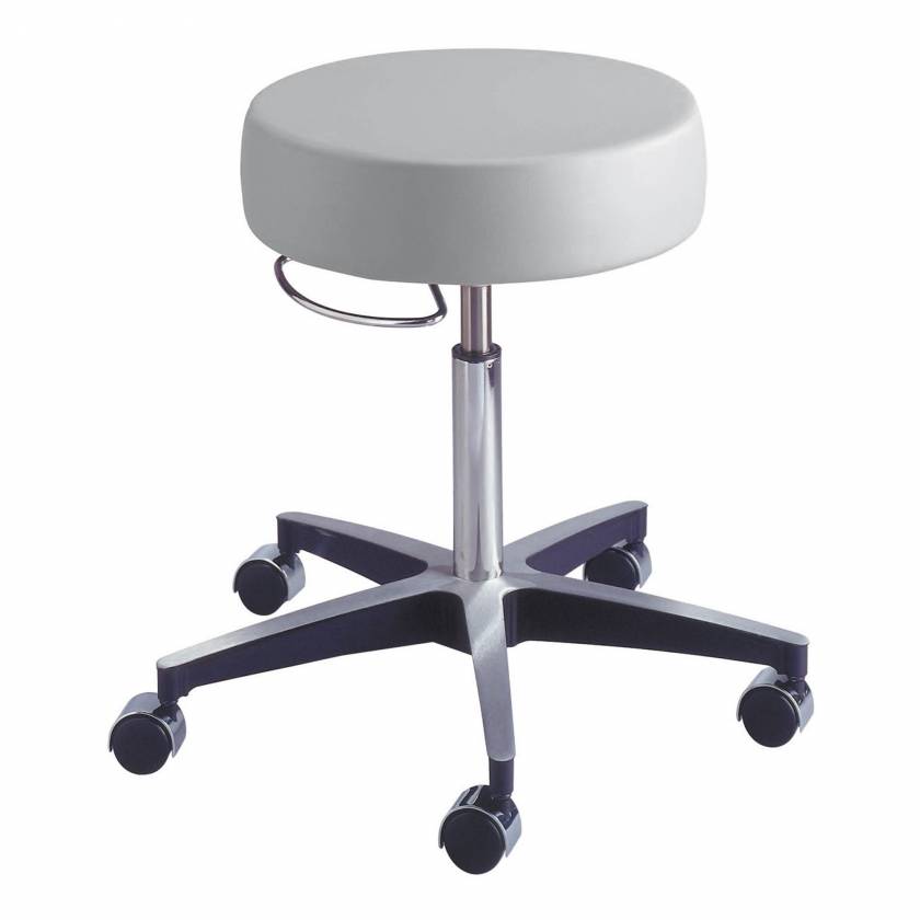 Brewer Company Model 11001V Century Pneumatic Stool with Seamless Seat