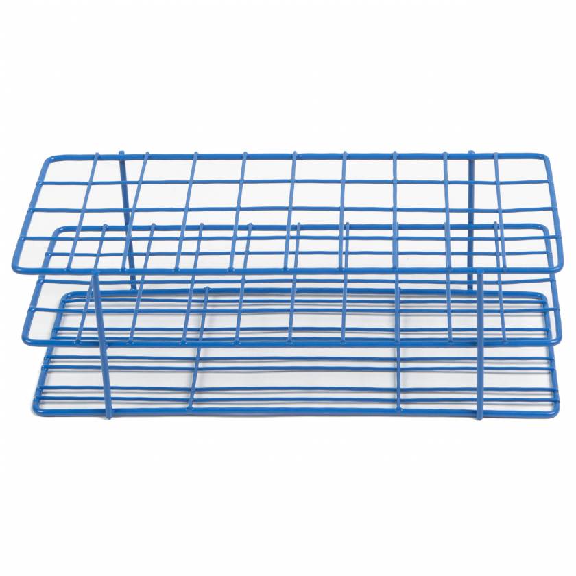 Heathrow Scientific 120764 Coated Wire Rack Fits 16-20mm Tubes, 3x5 Array, 15 Wells