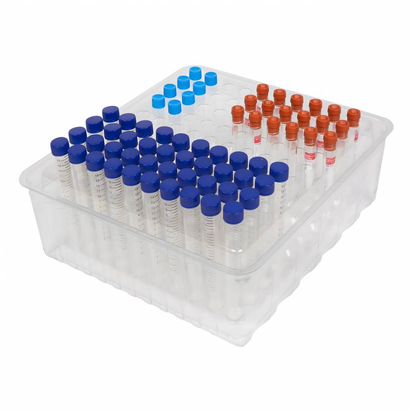 Heathrow Scientific 120960 DuraPorter® XL Tube Rack Inserts - Large (Tubes are Sold Separately)
