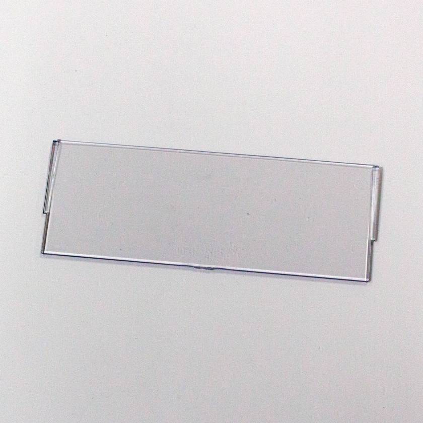 Capsa 12417 Horizontal Clear Sub-Divider for 3" H Drawer - 2.625" H x 7" W