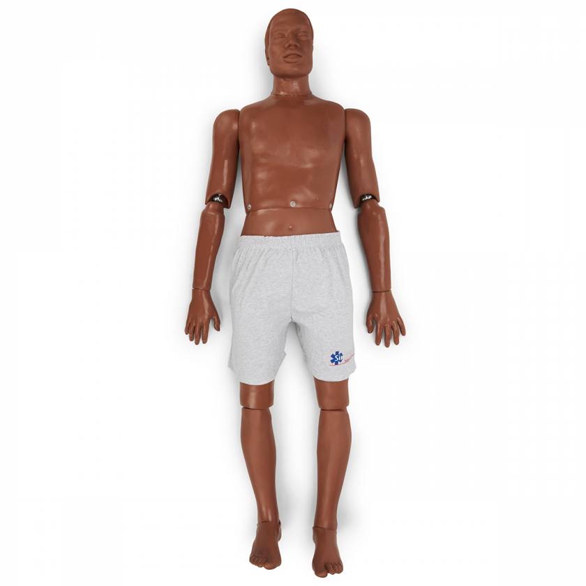 Nasco 149-1386 Simulaids Rescue Randy Manikin - 145 lb. - African-American