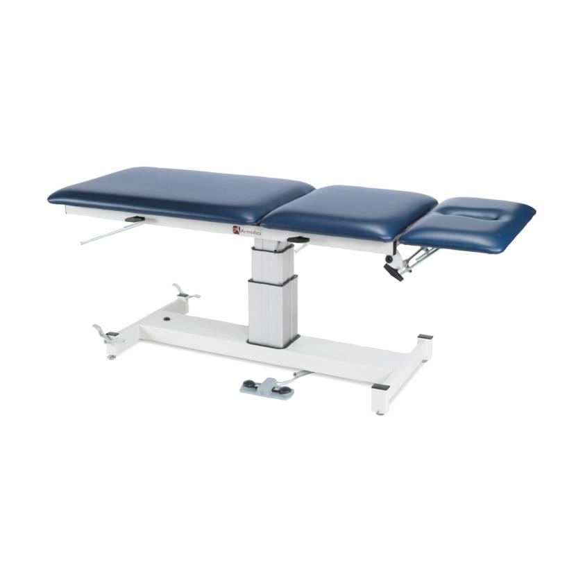 CanDo® 15-1539 Pedestal Electric Hi-Lo Treatment Table with 3 Section