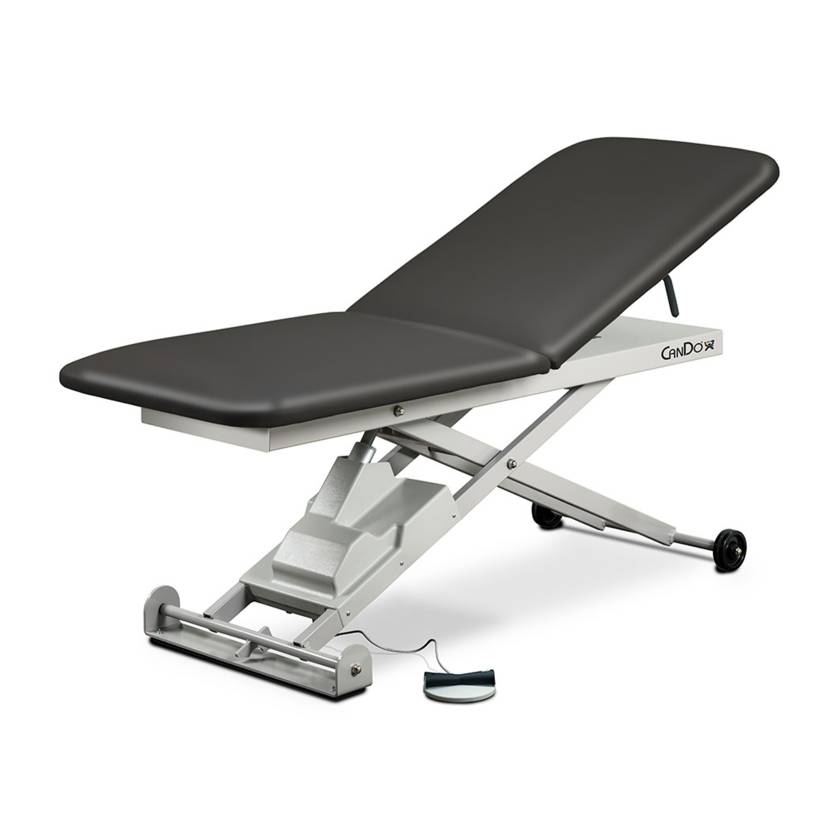 CanDo® 15-4286 Hi-Lo Treatment Table with 2 Section - Adjustable Backrest
