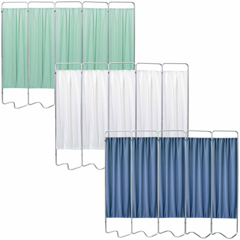 OmniMed 153055 Beamatic 5 Section Folding Privacy Screen