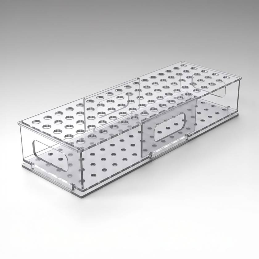 Poltex 15FZCONRCK720 Conical Tube Freezer Rack, 85 x 15 mL Tubes
