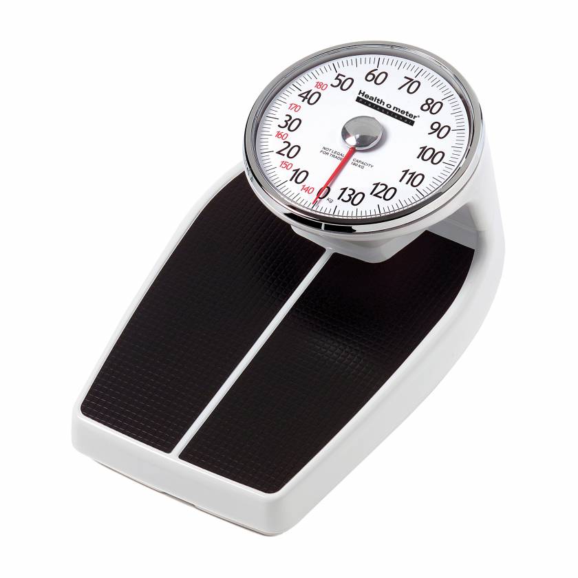 Health o Meter 160KG Mechanical Floor Scale with 8" Display - Kilograms Only