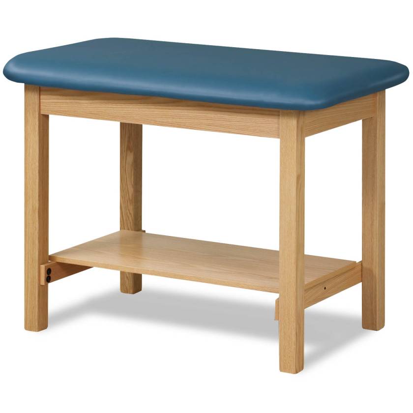 Clinton Taping Table with Full Shelf - 30" Width