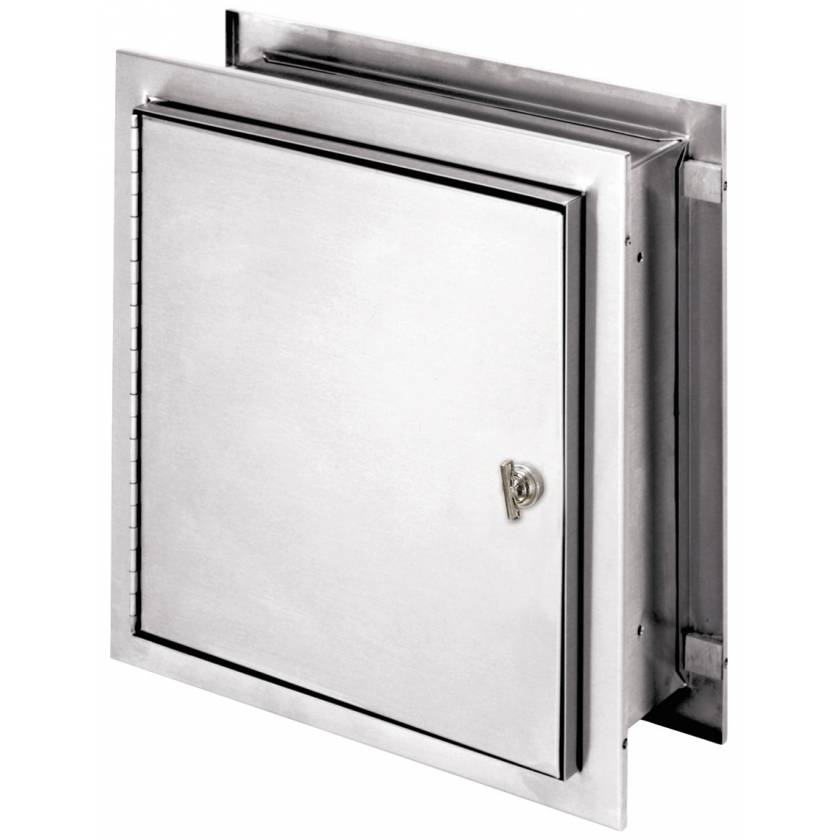 Pass-Thru Narcotic Cabinet with Thumb Latch - 12" H x 11.5" W x 8.25" D