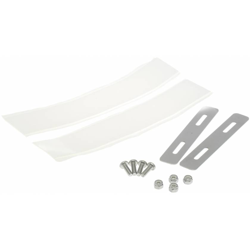 OmniMed 183002 Clear Acrylic Refrigerator Lock Box with Double Key Lock