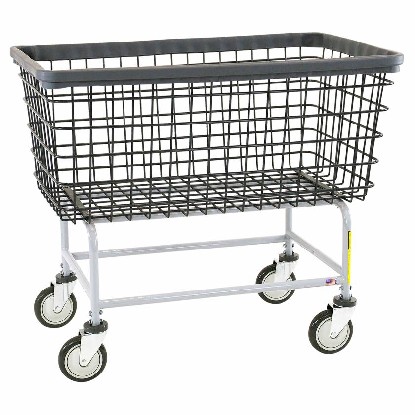 R&B Wire 201H/D7 Dura-Seven™ Mega Capacity Wire Laundry Cart - Cart Only