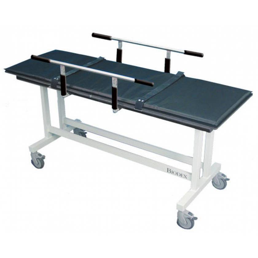 MRI Stretcher with Guard Rails