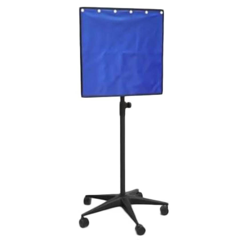 Mobile Lead Porta-Shield  24" W x 24" H Panel - Front at 60" Height