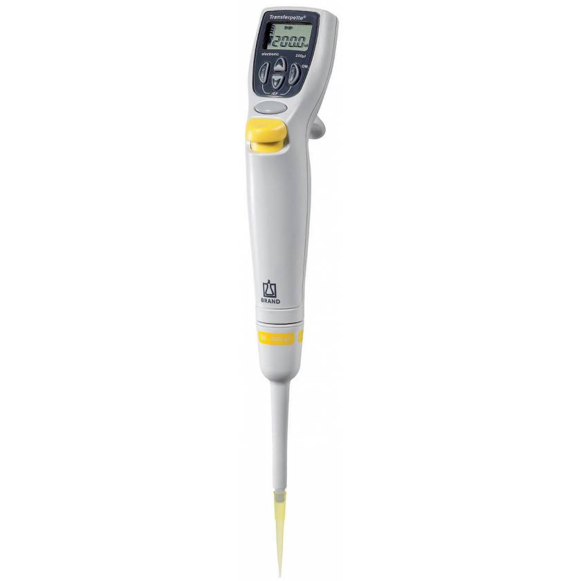 BrandTech Transferpette Electronic Single Channel Pipettes without AC Charger 