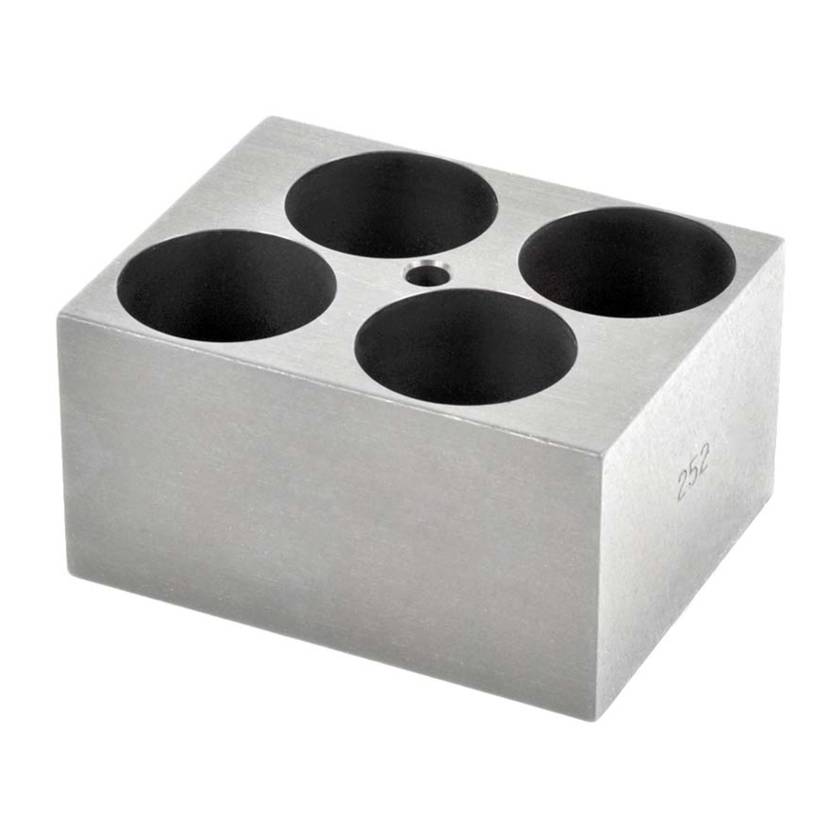 OHAUS 30400167 Single Module Block for HB Series Dry Block Heaters - 4 x 35 mm Test Tubes