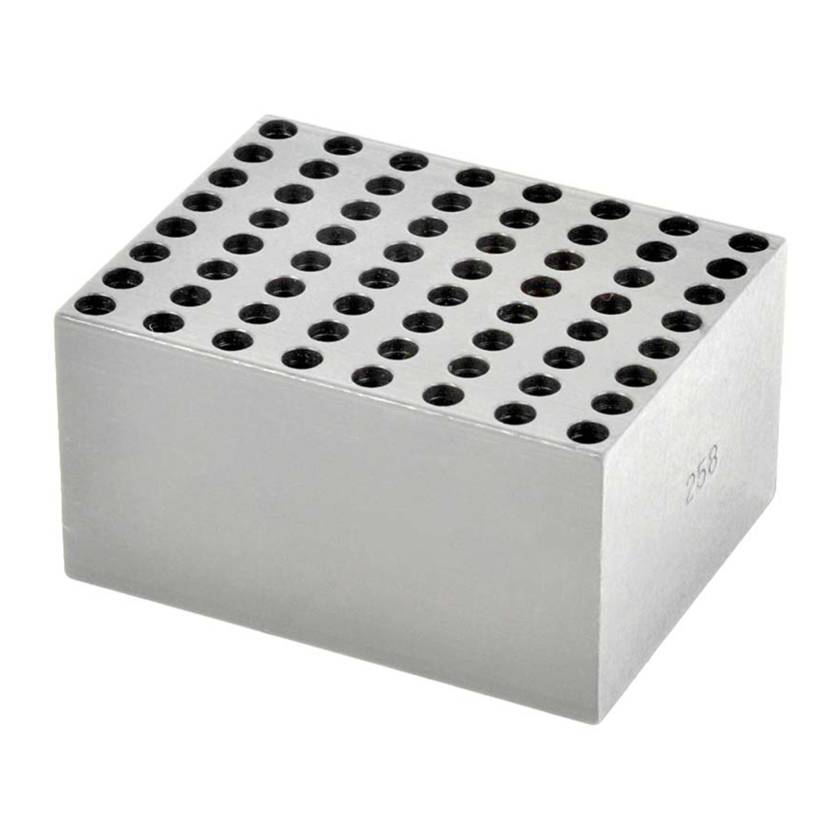 OHAUS 30400170 Single Module Block for HB Series Dry Block Heaters - 64 x 0.2 mL PCR Tubes
