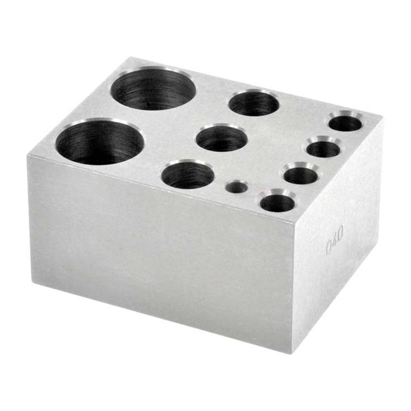 OHAUS 30400193 Single Combination Module Block for HB Series Dry Block Heaters and Incubating Cooling Orbital Shaker - 4 x 1.5 mL, 3 x 15 mL, and 2 x 50 mL Centrifuge Tubes